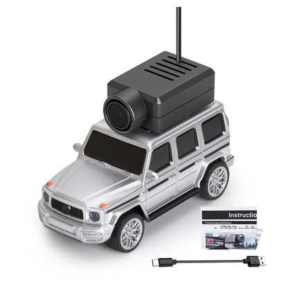 Mini RC Car with 720P HD Camera | Remote Control Spy Car with LED Lights &amp; App Control