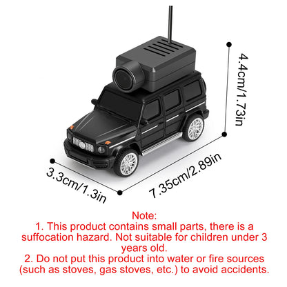 Mini RC Car with 720P HD Camera | Remote Control Spy Car with LED Lights &amp; App Control