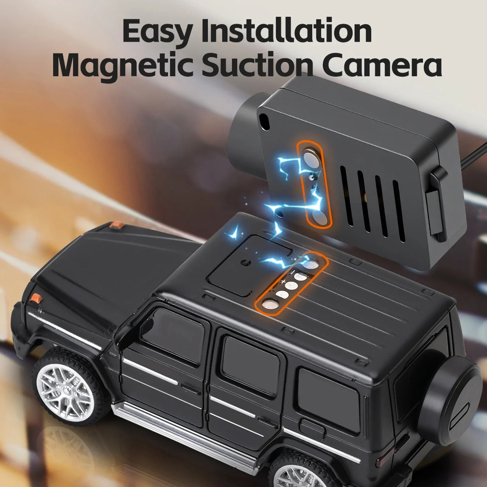 Mini RC Car with 720P HD Camera | Remote Control Spy Car with LED Lights &amp; App Control