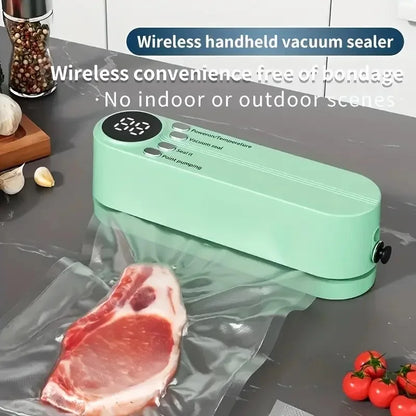 Mini Vacuum Sealer — USB Portable Food Sealing Machine with Pump &amp; Bags