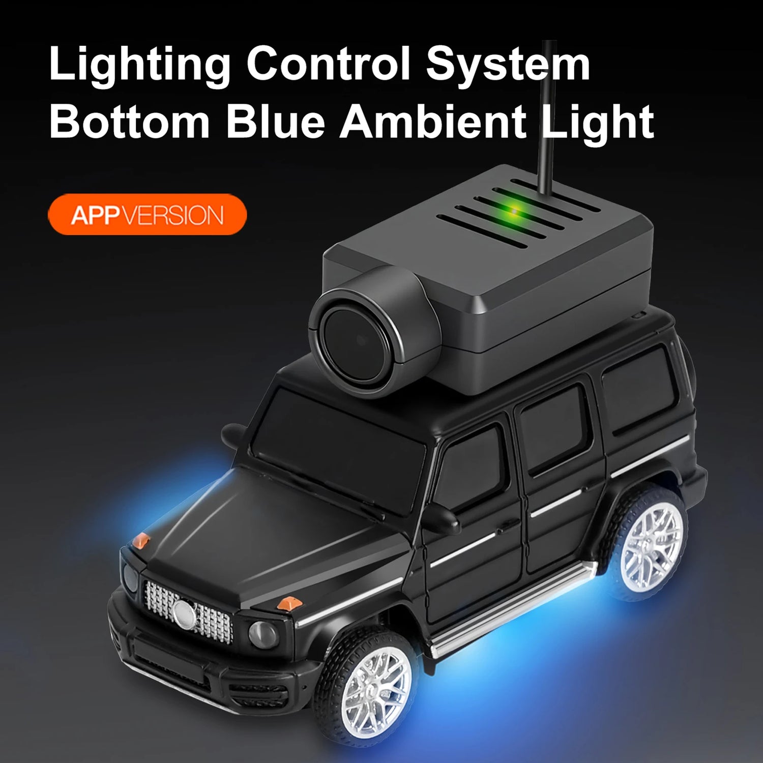 Mini RC Car with 720P HD Camera | Remote Control Spy Car with LED Lights &amp; App Control