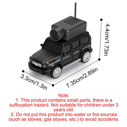 Mini RC Car with 720P HD Camera | Remote Control Spy Car with LED Lights &amp; App Control