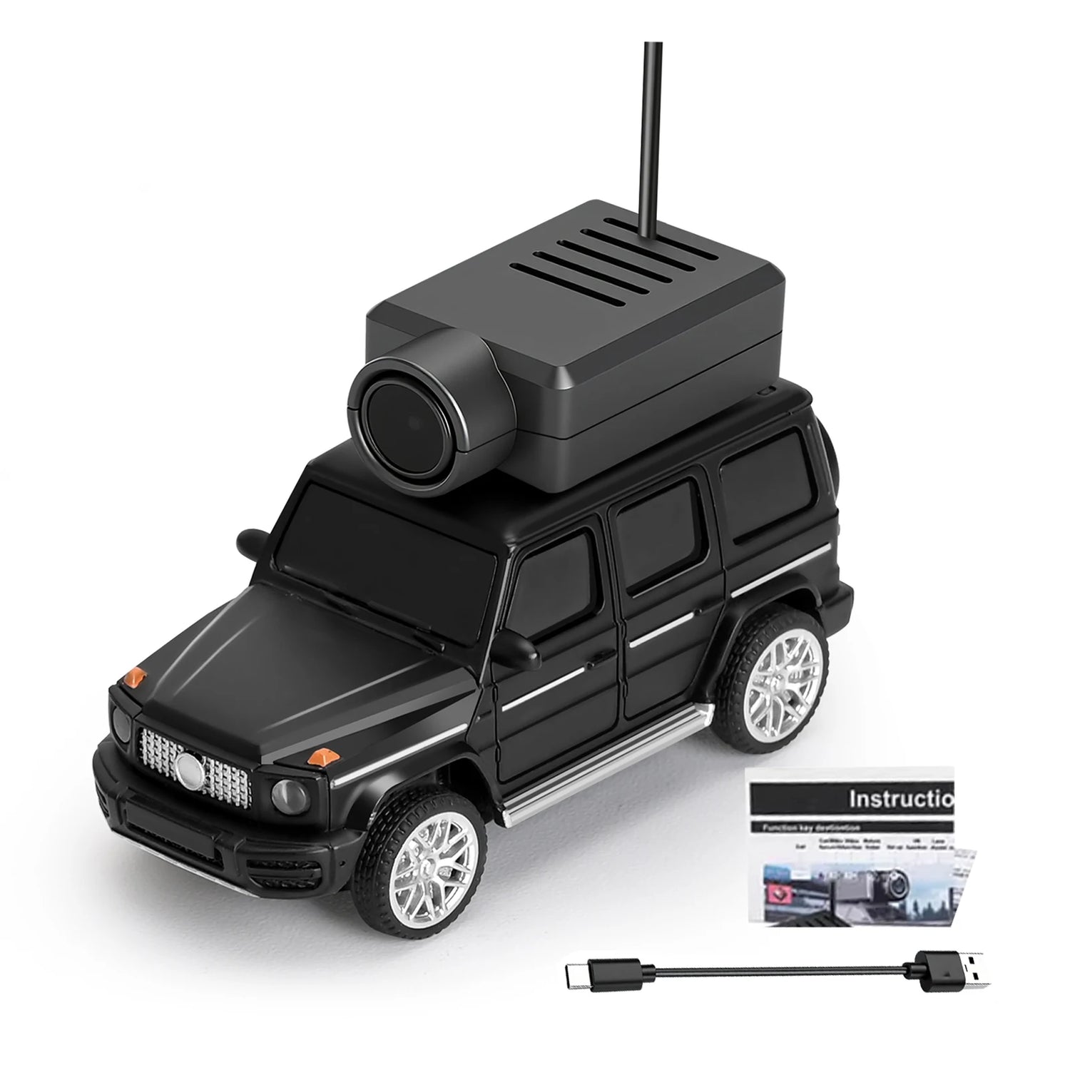Mini RC Car with 720P HD Camera | Remote Control Spy Car with LED Lights &amp; App Control